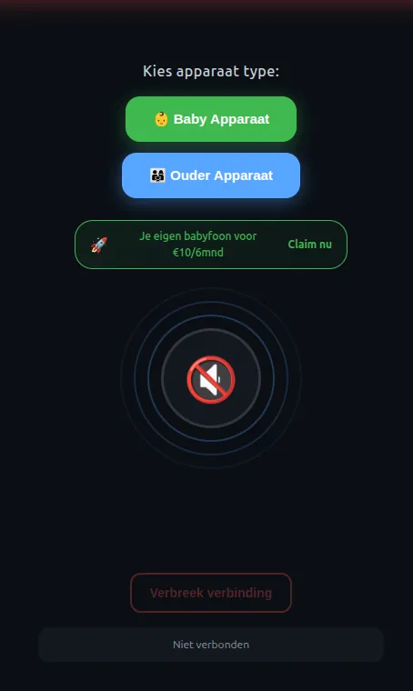 Walkie-Talkie Web Application